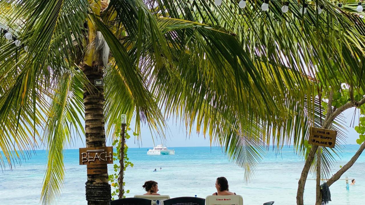 Crown Beach Villas -Private Beach Dhiffushi Exterior foto